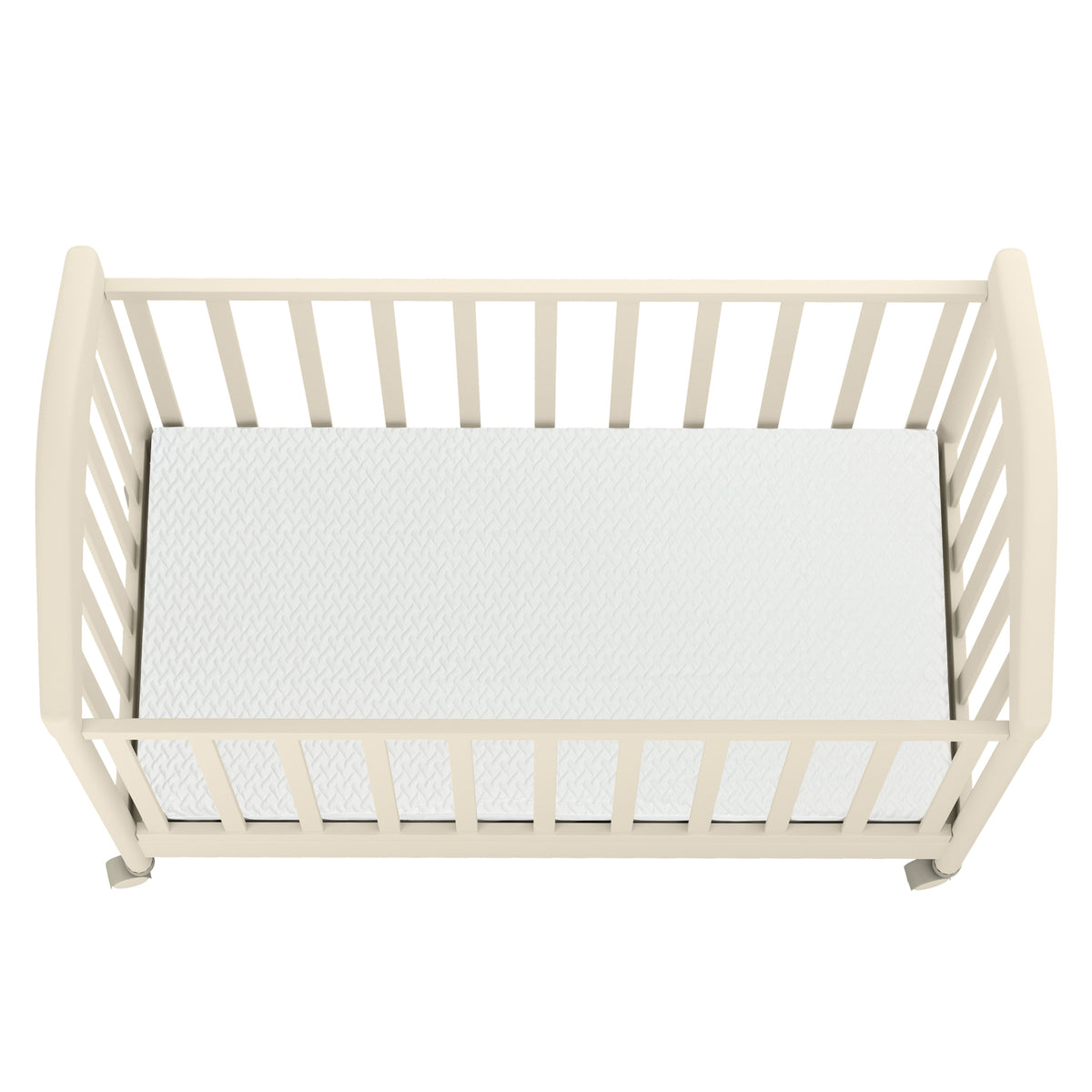 Drap et protecteur de matelas pour lit de bébé 2 en 1