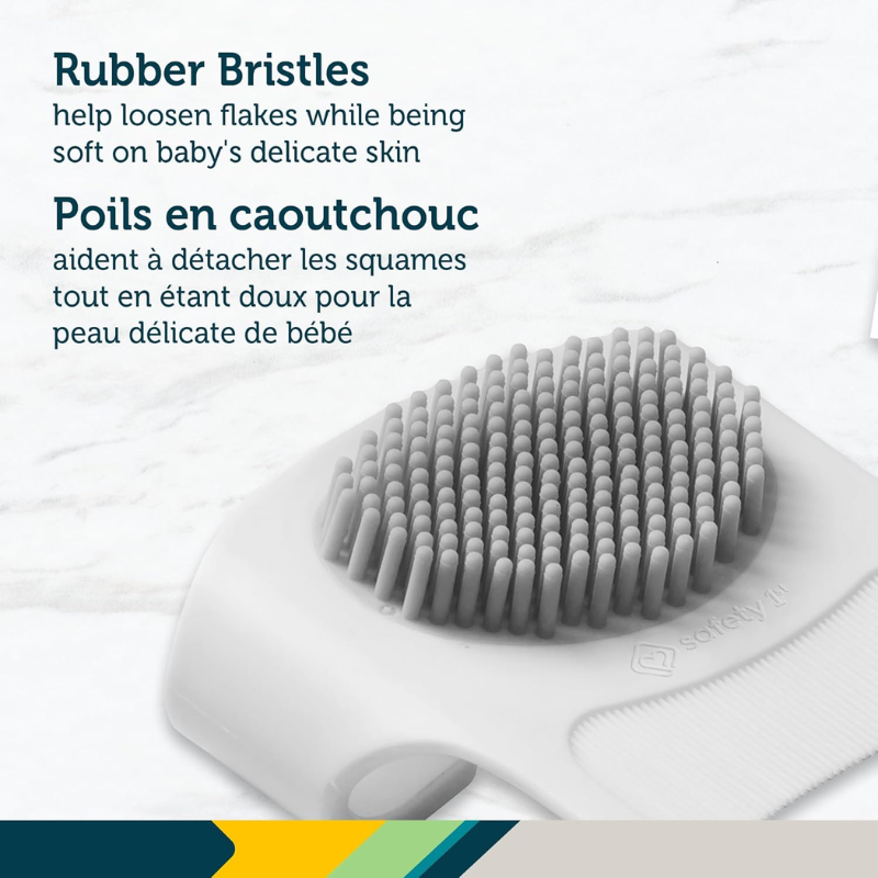 2-in-1 Cradle Cap Brush & Comb