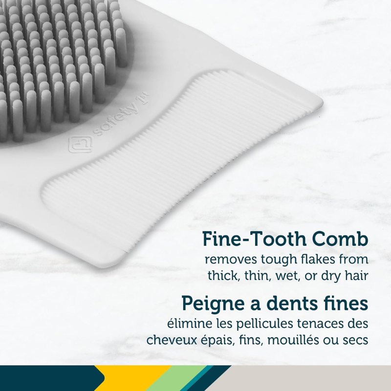 2-in-1 Cradle Cap Brush & Comb