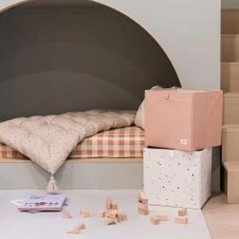 Recycled Storage Box Clay