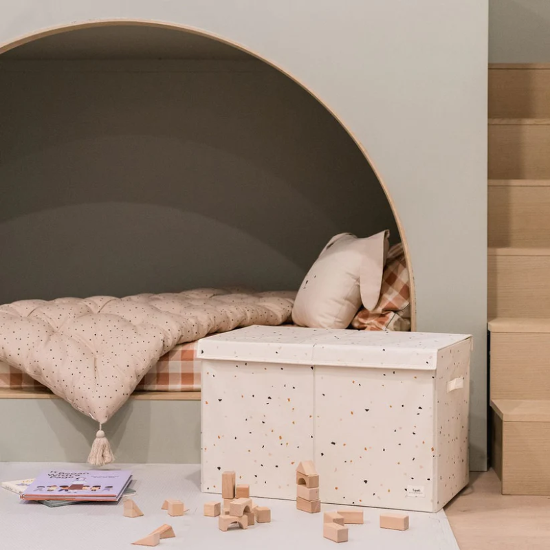 Recycled Fabric Folding Storage Chest
