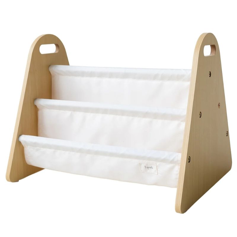 Double-Sided Portable Book Rack