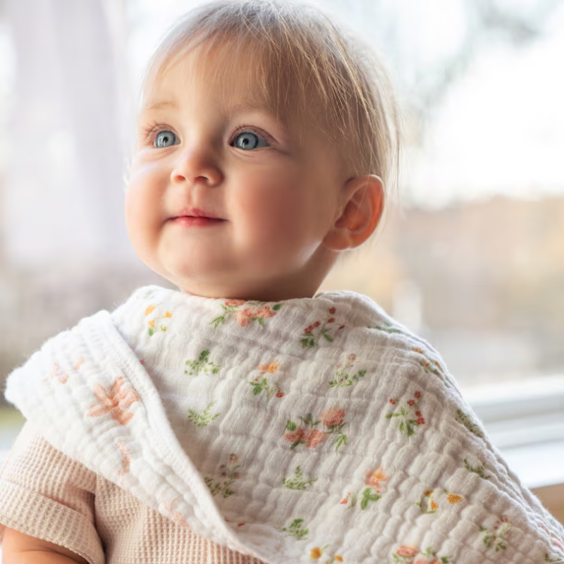 Cotton Muslin Burpy Bib