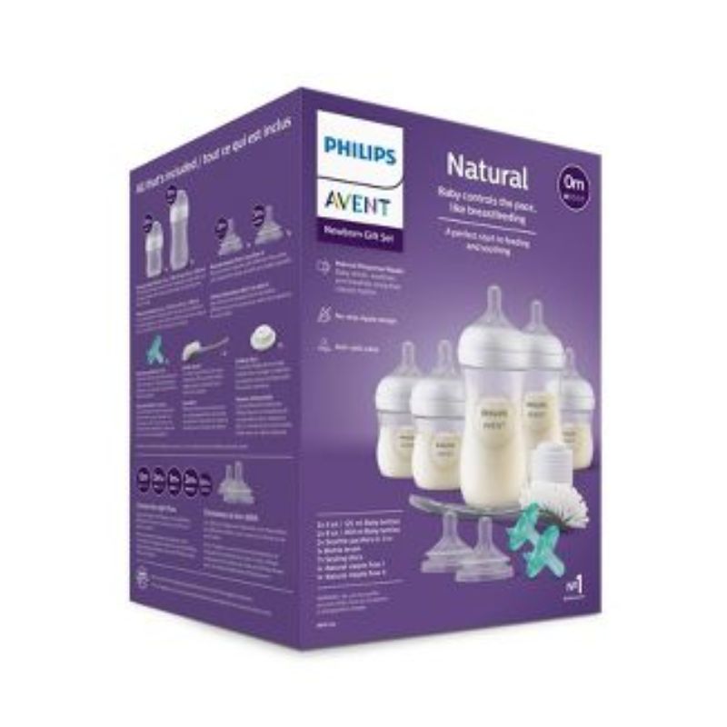 Natural Bottle Newborn Gift Set 