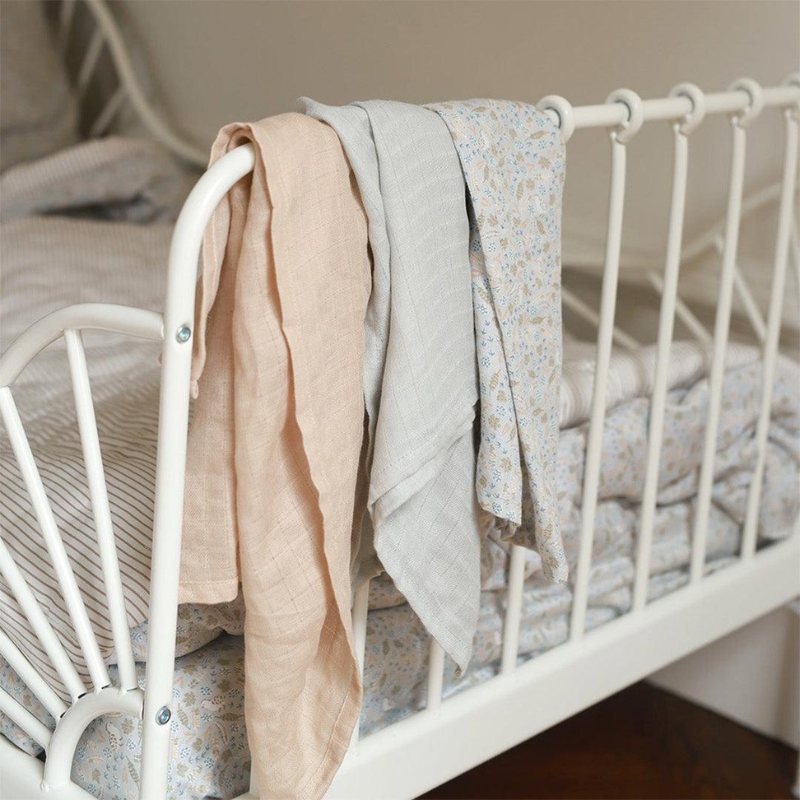 Organic Baby Muslin Squares 3 Pack