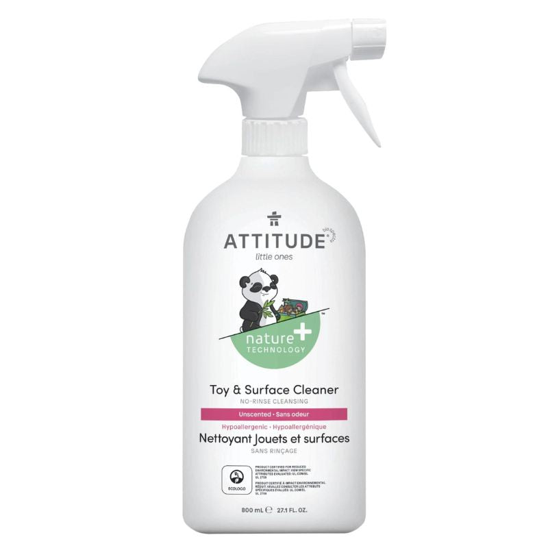 Nettoyant sans rinçage pour jouets et surfaces