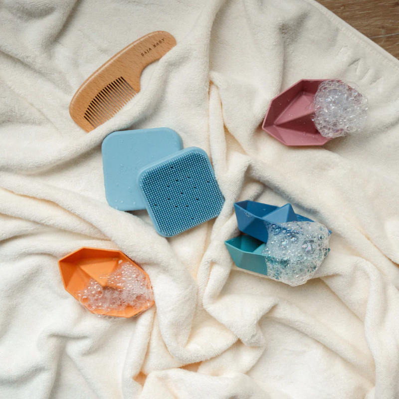 Silicone Stackable Bath Boats