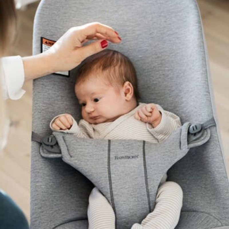 Bouncer Bliss - 3D Jersey Light Grey