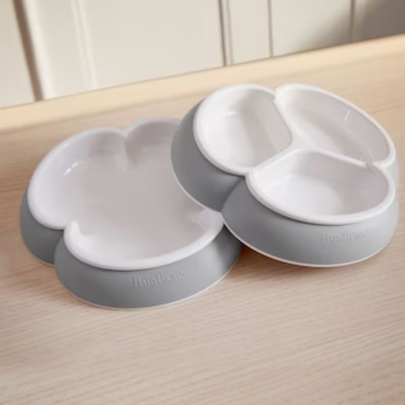 8 Piece Dinnerware Set Grey