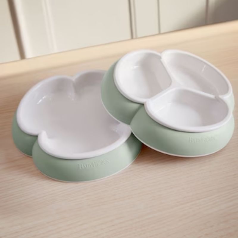 8 Piece Dinnerware Set Powder Green