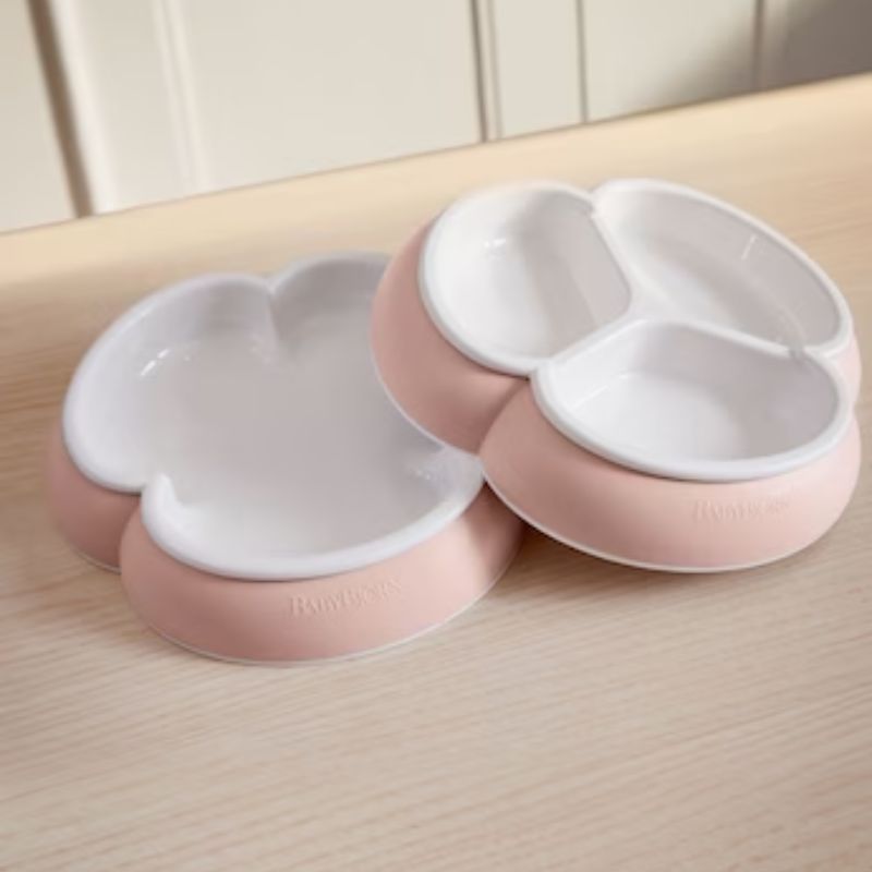 8 Piece Dinnerware Set Powder Pink