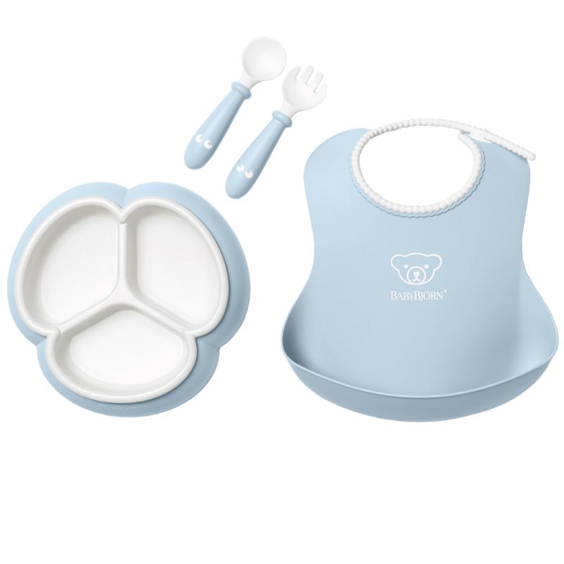 Mealtime Set 4 Pieces Powder Blue