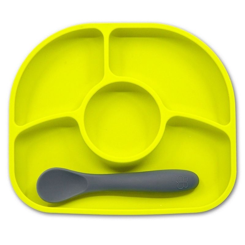 Yümi Silicone Plate and Spoon Set