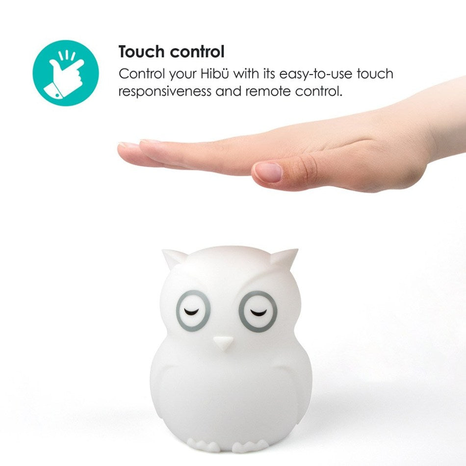 Hibü Owl Silicone Portable Night Light
