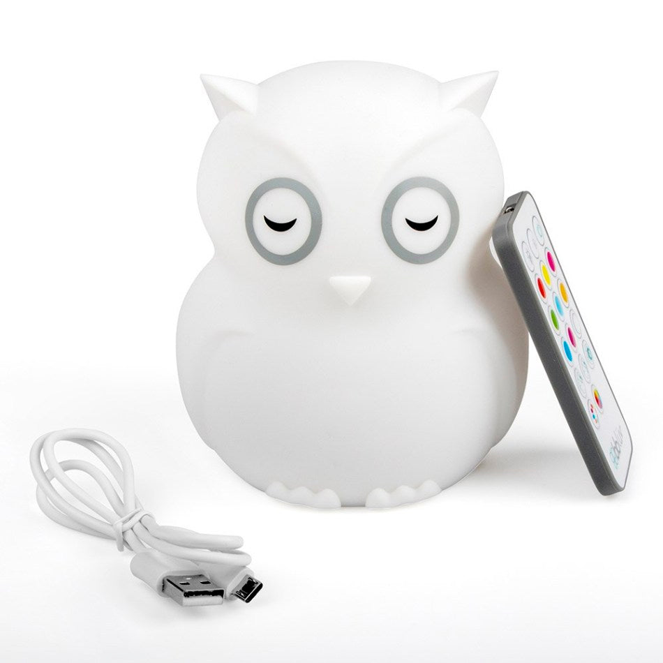 Hibü Owl Silicone Portable Night Light