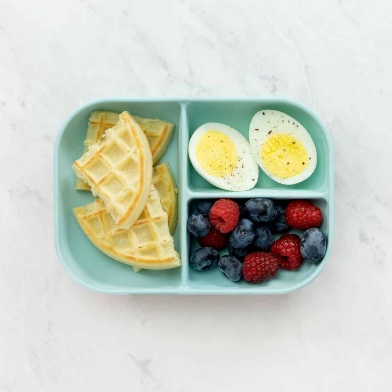 Divided Plate & Spoon