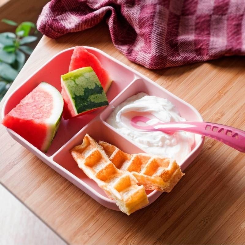 Divided Plate & Spoon