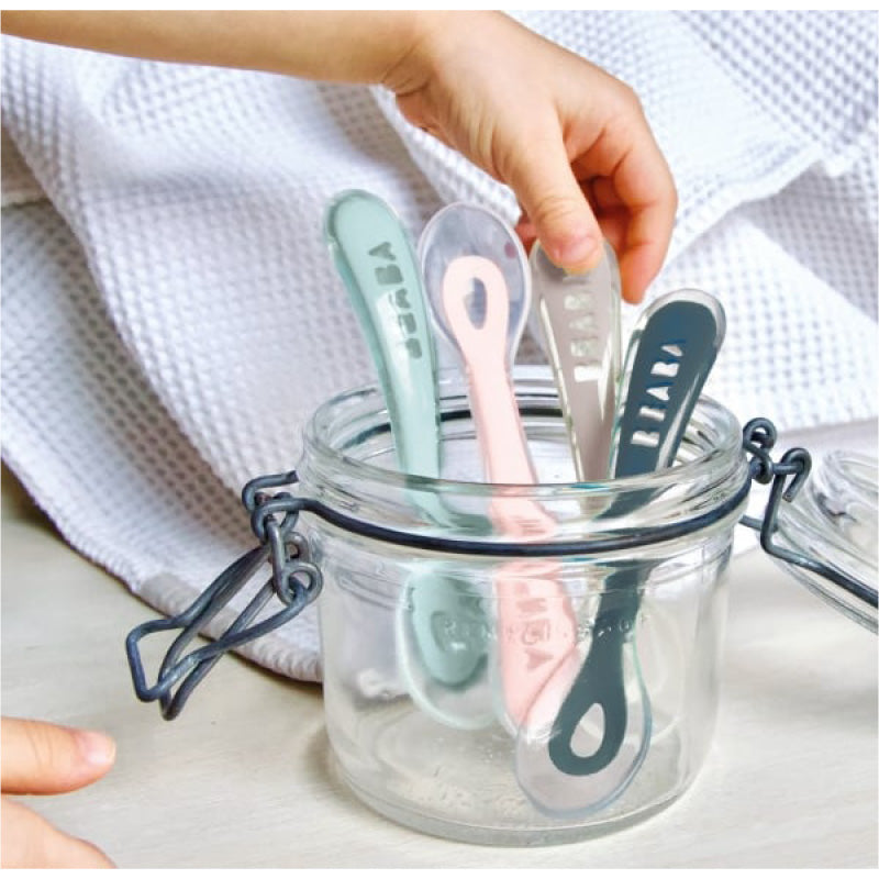First Stage Silicone Spoon - 4 Pack