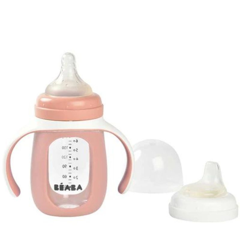 2-in-1 Glass Training Cup