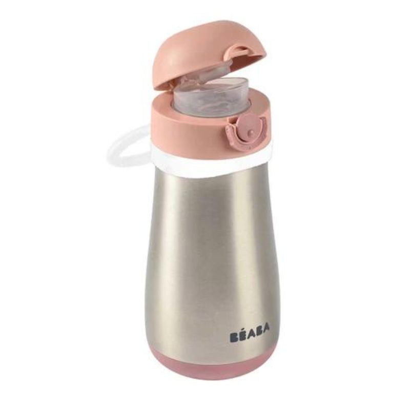 Stainless Steel Kids Water Bottle Rose