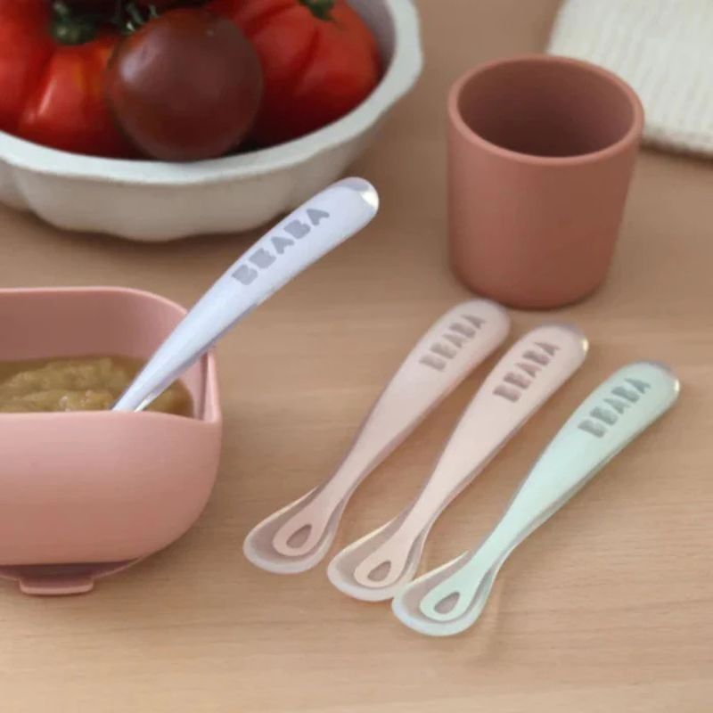 Second Stage Silicone Spoons - 4 Pack