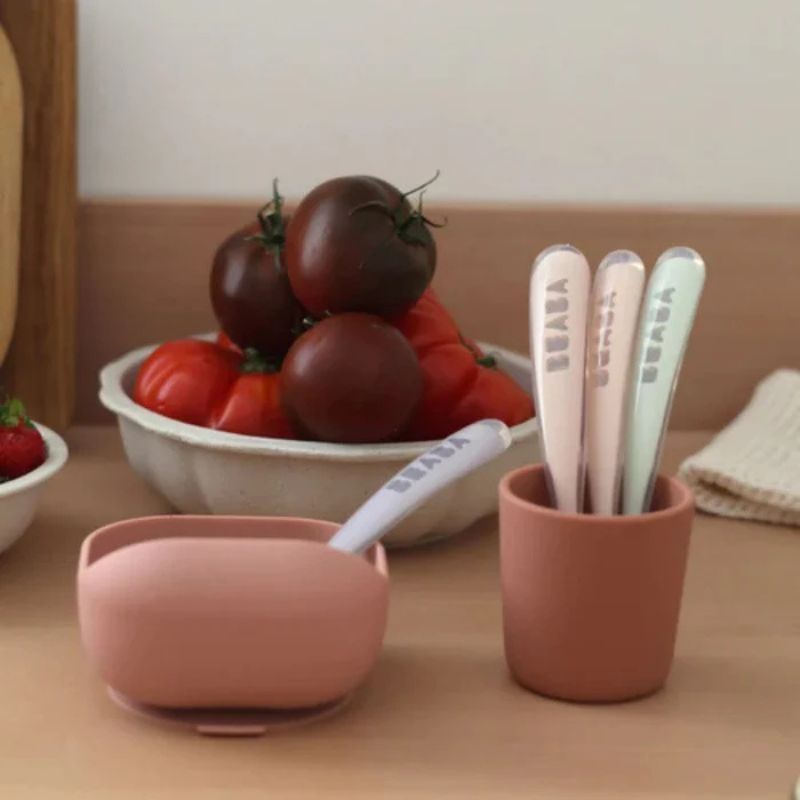 Second Stage Silicone Spoons - 4 Pack