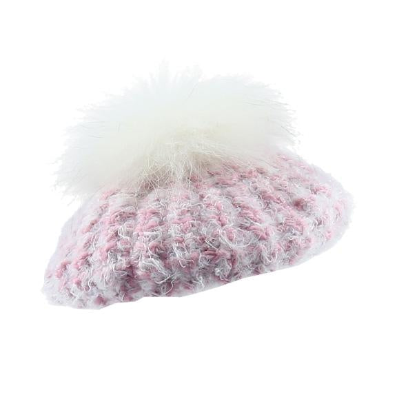 Beanie Beret - Blush