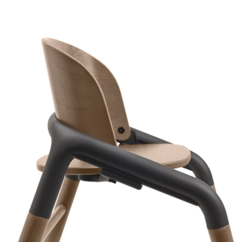 Giraffe Complete High Chair Set Warm Wood/Grey