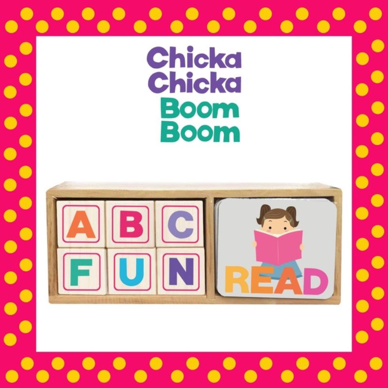 Chicka Chicka Boom Boom - Blocs d'orthographe ABC