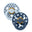 Polka - Baby Blue / Steel Blue