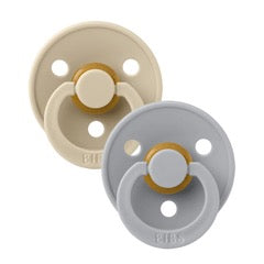 Natural Rubber Pacifier Combo - 2 Pack Vanilla & Cloud