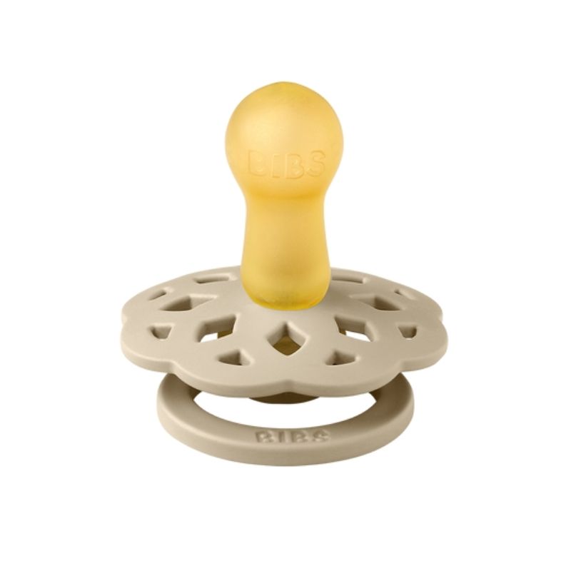 Boheme Natural Rubber Pacifier - 2 Pack Vanilla/Peach