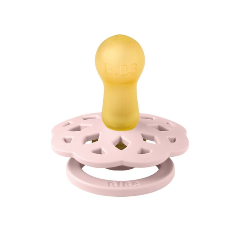 Boheme Natural Rubber Pacifier - 2 Pack Ivory/Blossom