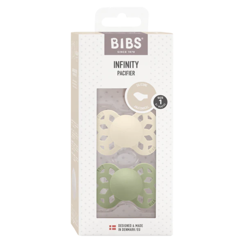 Silicone Pacifier Infinity - 2 Pack