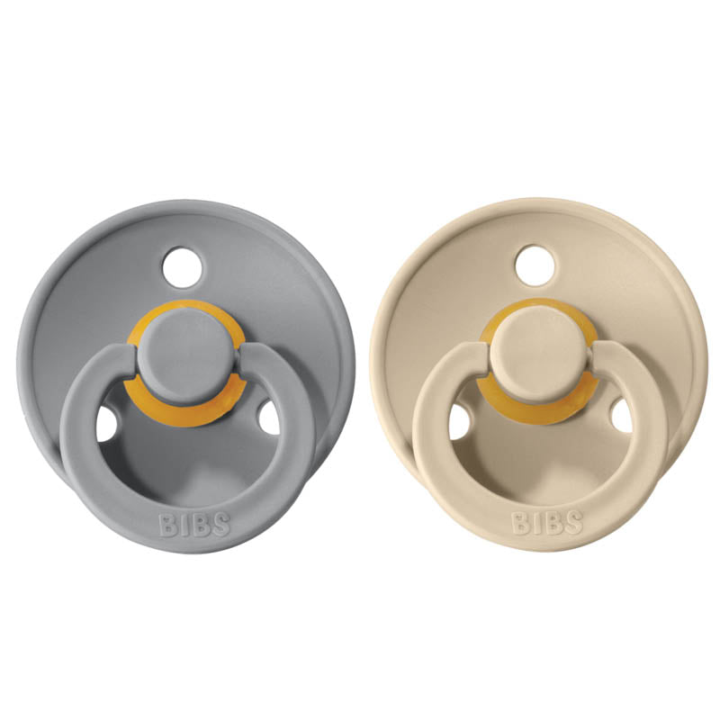 Natural Rubber Pacifier Combo - 2 Pack Cloud & Sand