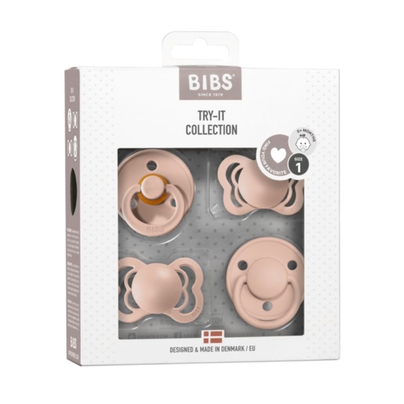 Try-it Pacifier Collection Blush