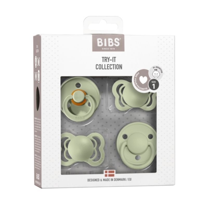 Try-it Pacifier Collection Sage