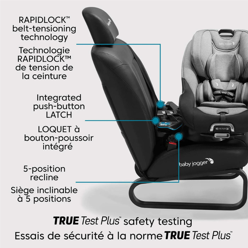 City Turn Rotating Convertible Car Seat