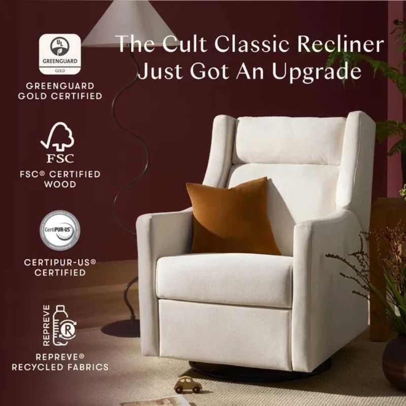 Kiwi Plus Power Recliner and Swivel Glider with Power Adjustable Headrest