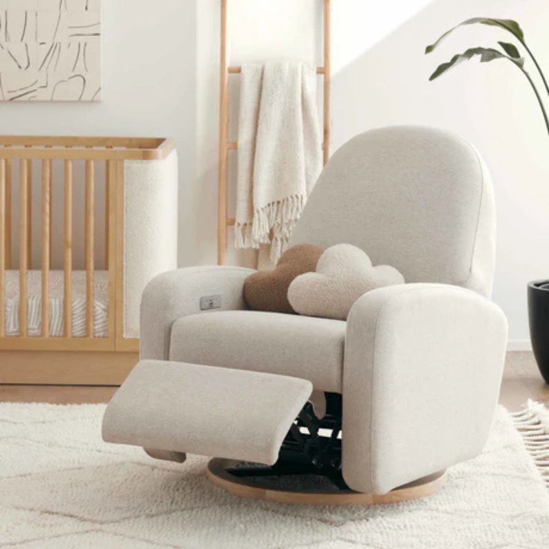 Nami Electronic Swivel Glider Recliner with USB port