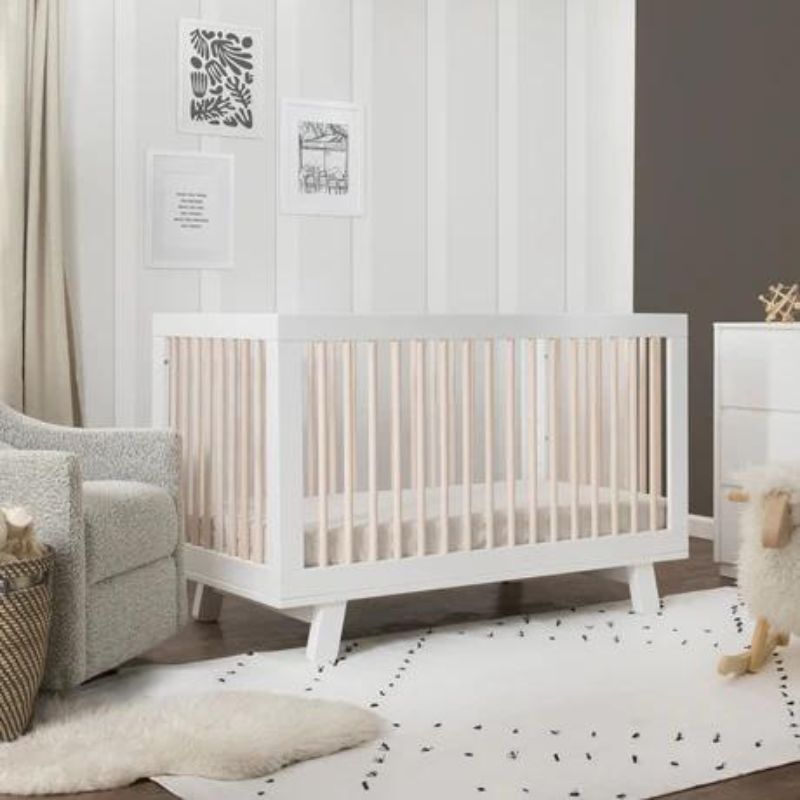 Hudson 3-in-1 Convertible Crib by Babyletto at $699! Shop now at Nestled by Snuggle Bugz for Nursery & Décor.