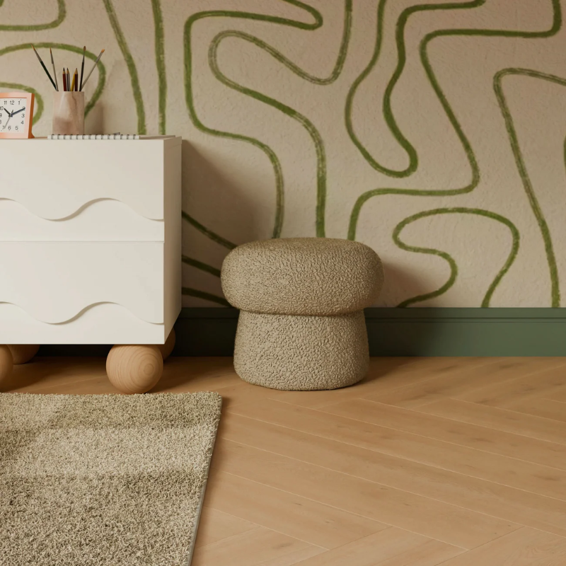 Mushroom Mini Pouf