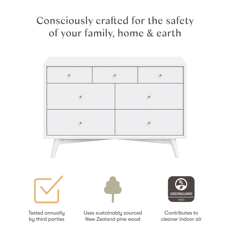 Palma 7-Drawer Double Dresser