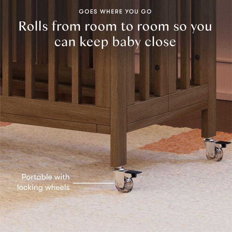 Rolli 9-in-1 Convertible All-Stages Crib