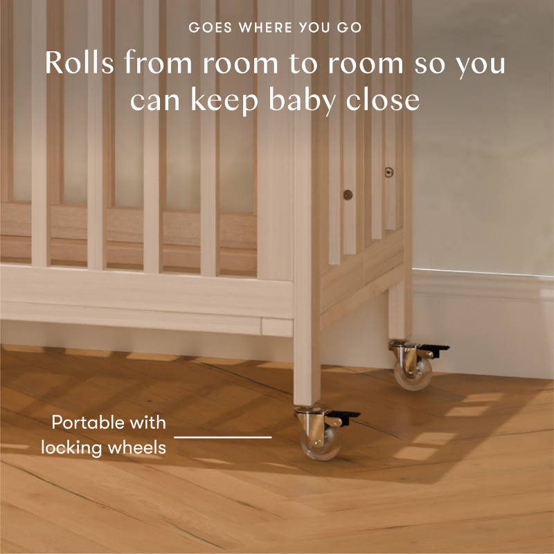 Rolli 9-in-1 Convertible All-Stages Crib