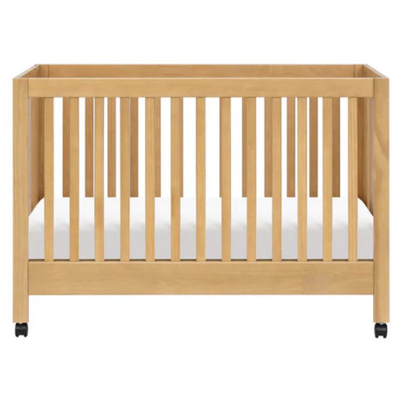 Maki Portable Folding Crib with Toddler Bed Conversion Kit