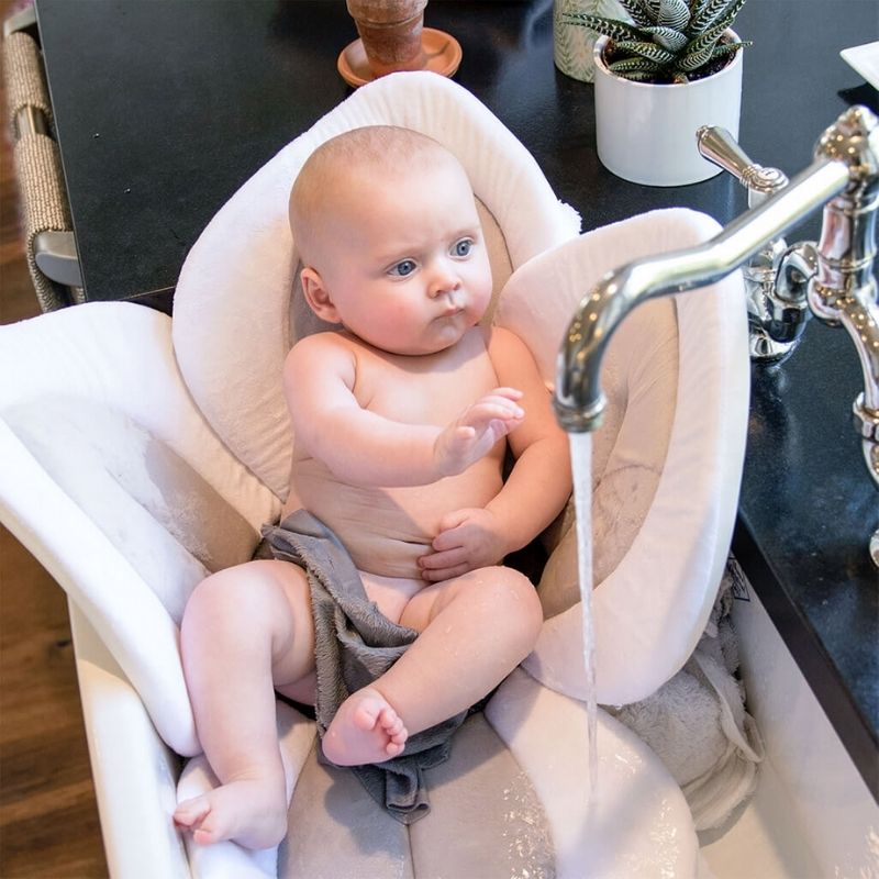 Blooming Baby Bath - Lotus  Grey