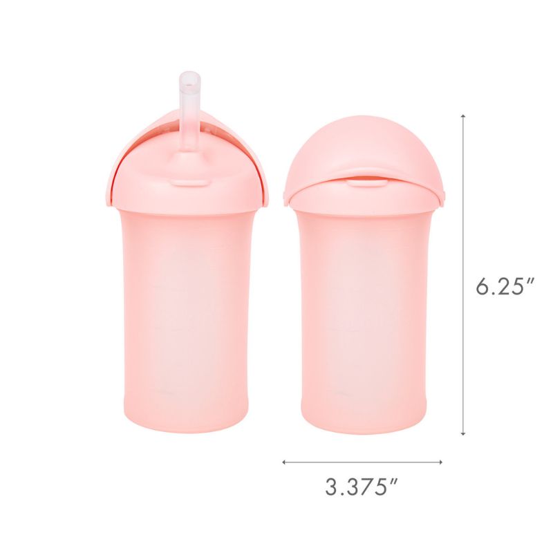 Swig Silicone Straw - 9 Ounces Blush