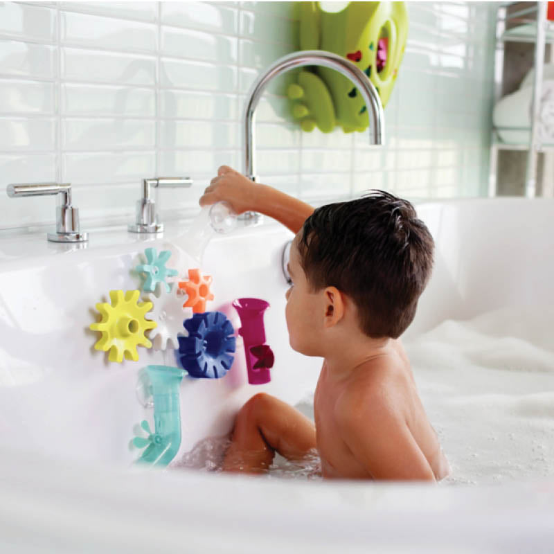 Cogs Building Bath Toy dark