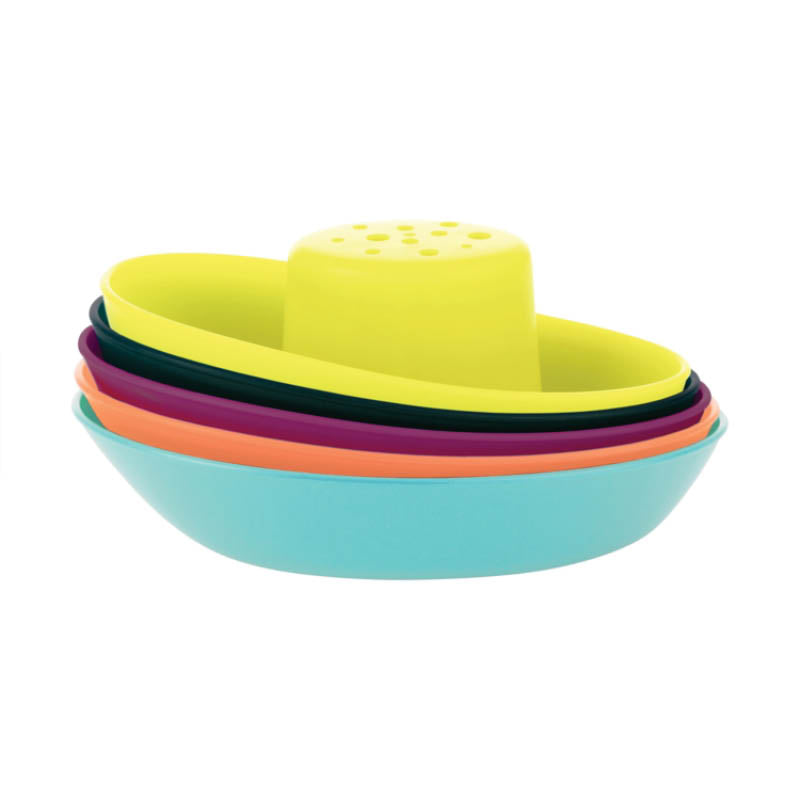 Fleet Stacking Boats Bath Toy navy